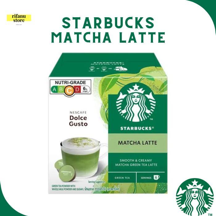 Nescafe Dolce Gusto Starbucks Matcha Latte Capsule