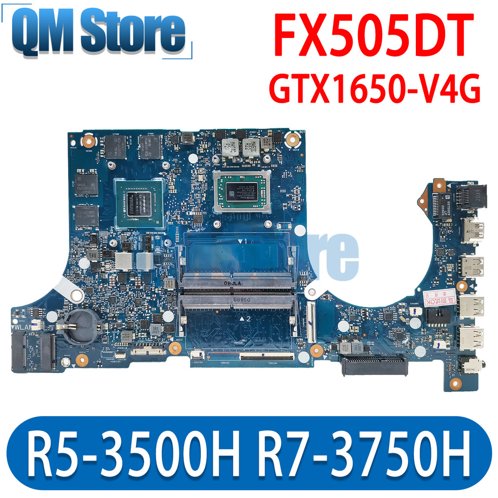 QM FX505DT Mainboard For ASUS FX705DT FX95DT FX95D FX505D FX505DD FX705D Laptop Motherboard R5-3500H