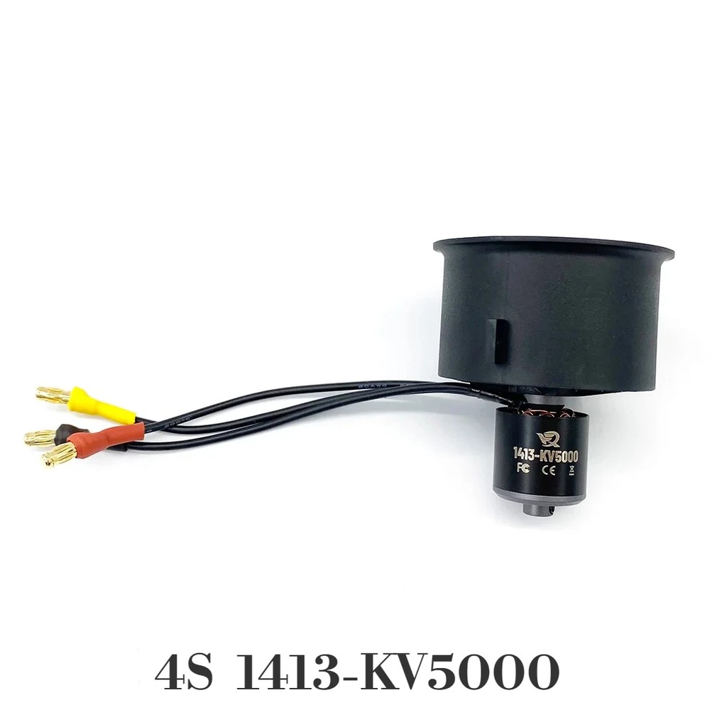 Xfly Galaxy X4 4S 1413-Kv5000 Edf Ducted Fan 40Mm 12 Blade Outrunner Brushless Motor Edf Power Group