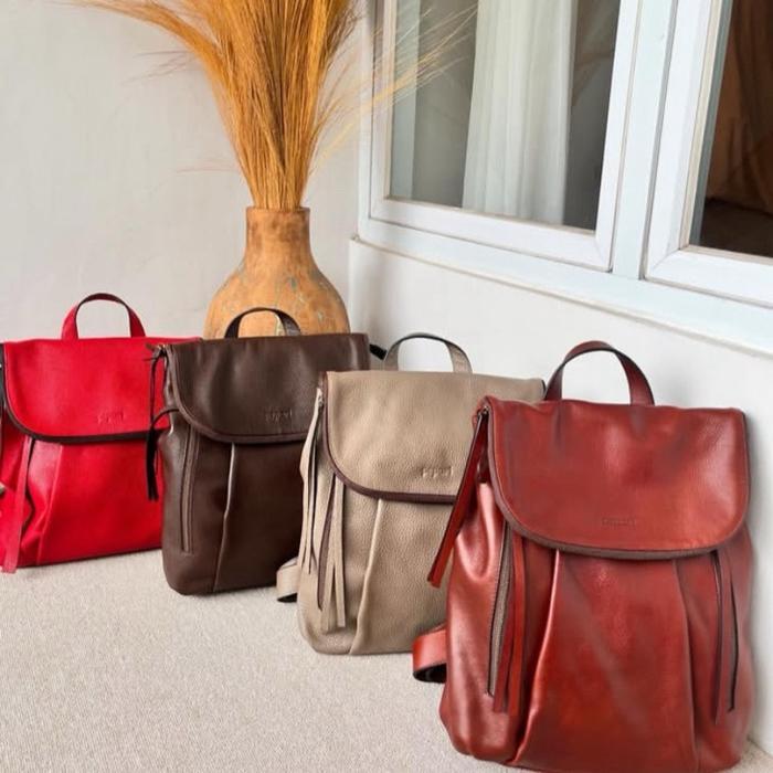 Pepari Leather Tas Ransel Kulit Sapi Asli PA - 156