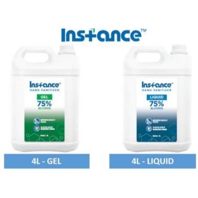 Hand Sanitizer Instance Liquid 4L (Original Pt Kino Indonesia Tbk)