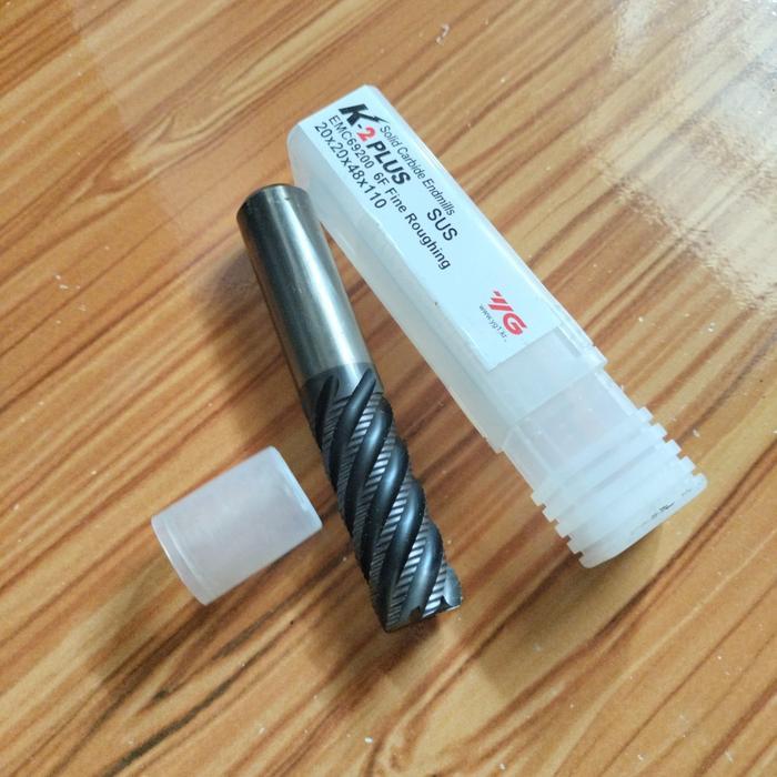 Endmill Roughing Carbide 20mm-6Flute Milling Raffing Carbide 20mm