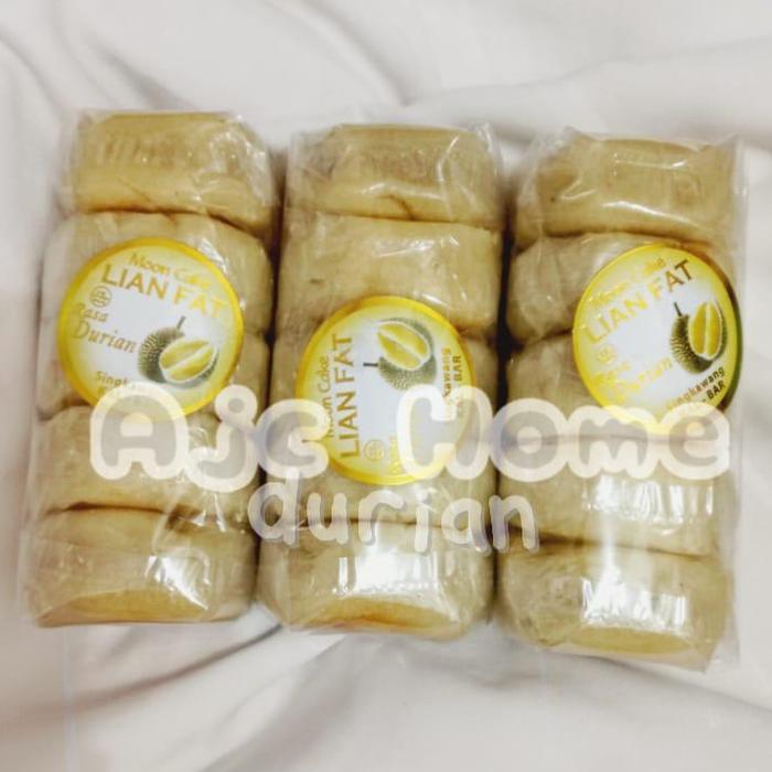 ap1q- Bakpia Durian Lian Fat / Pia Duren Lian Fat Isi 5 Singkawang