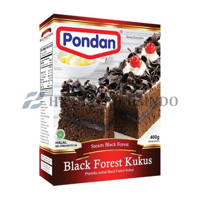 0slt- Pondan Black Forest 400 Gram Cake Tepung