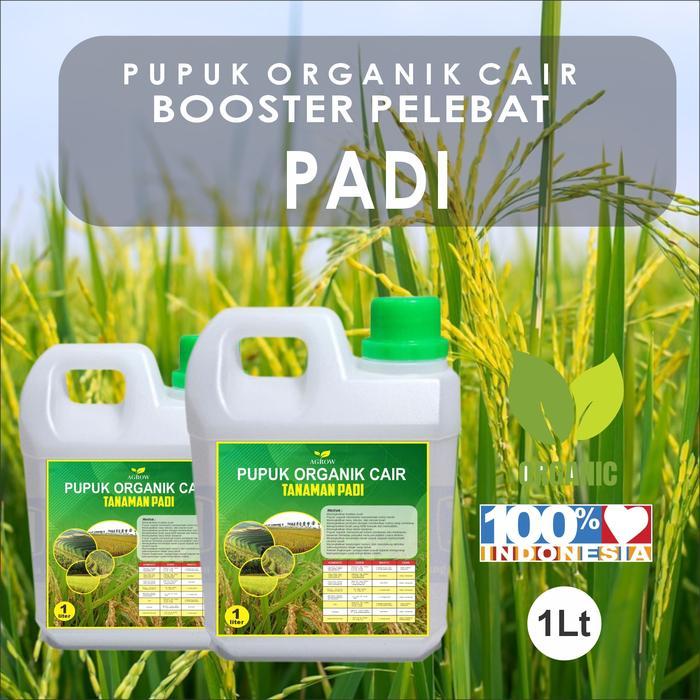 Thejaguar1 Pupuk Organik Booster Cair Khusus Padi 1 Liter