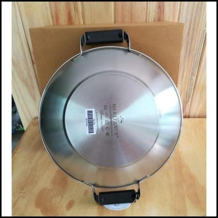 Bima Wok 32 Cm Heritance Classic Wajan Penggorengan Stainless