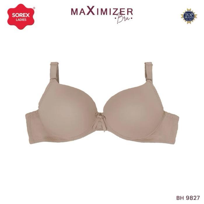 havr- 2 Pcs Sorex Pushup 9827 Bra Maximixer Bra Busa Tebal Tanpa Kawat Seamless