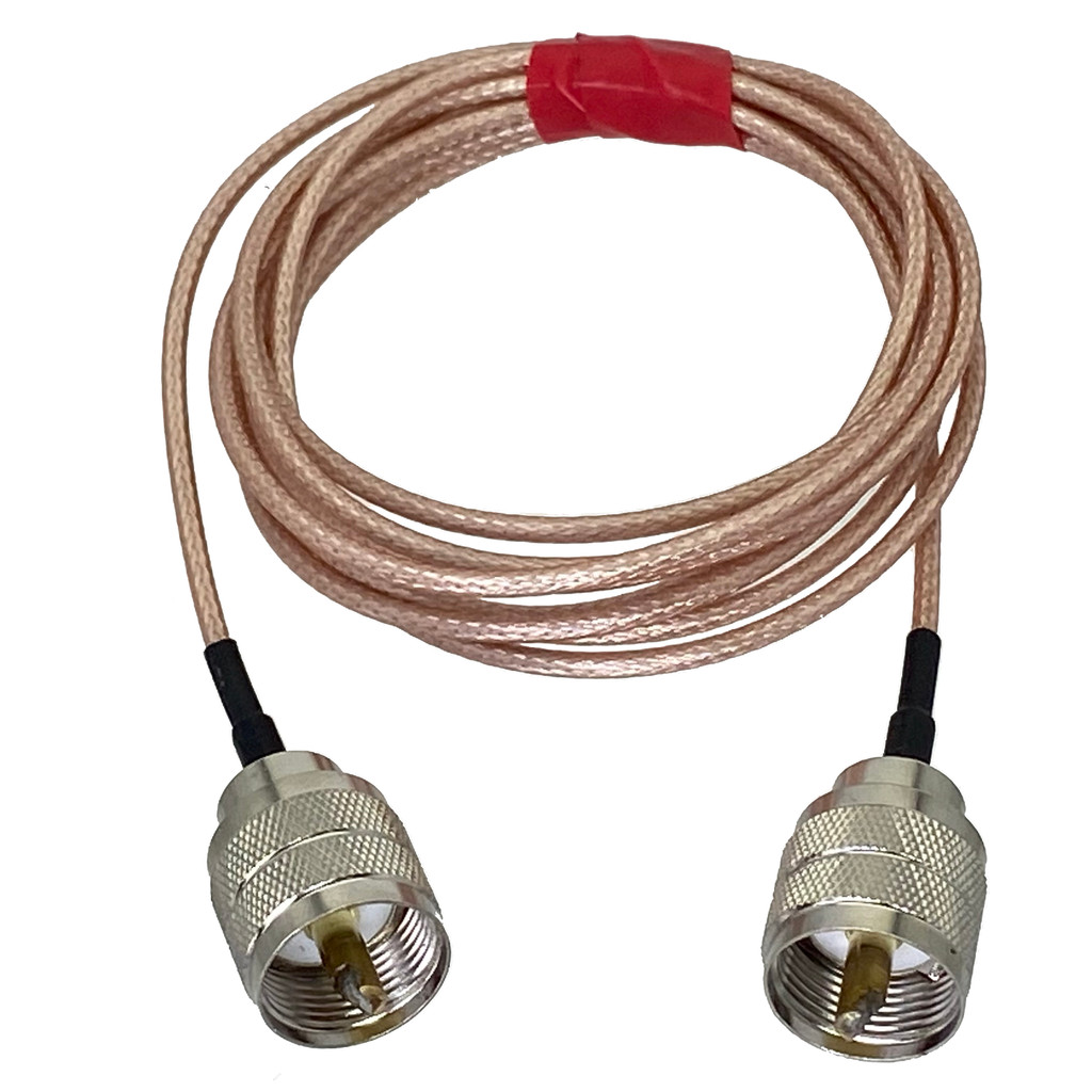 RG316 RF pigtail PL259 UHF male Plug to PL259 UHF male Connector RF Jumper pigtail straight Cable
