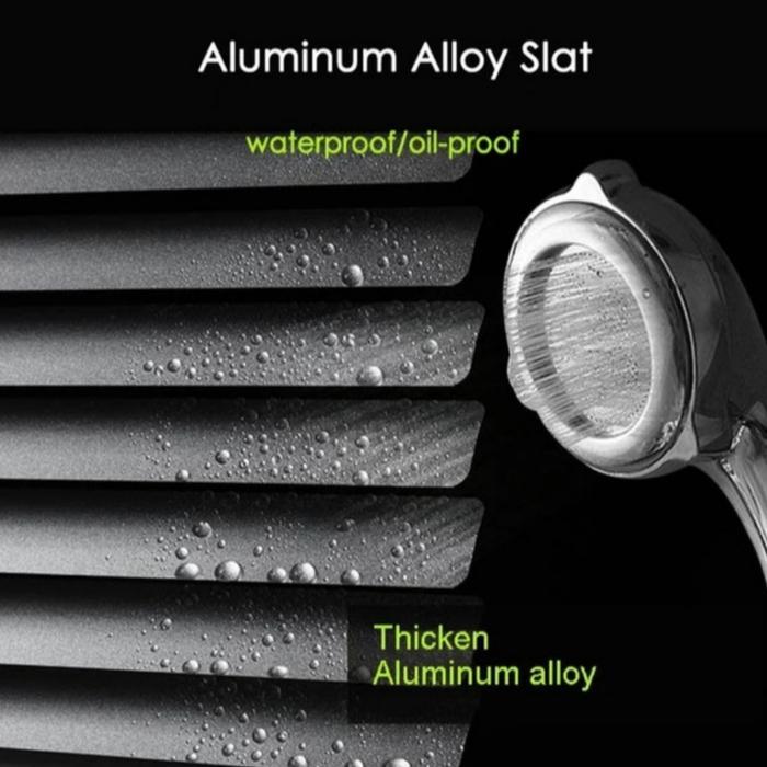 Paket Tirai Gorden Horizontal Blind Aluminium bukan PVC