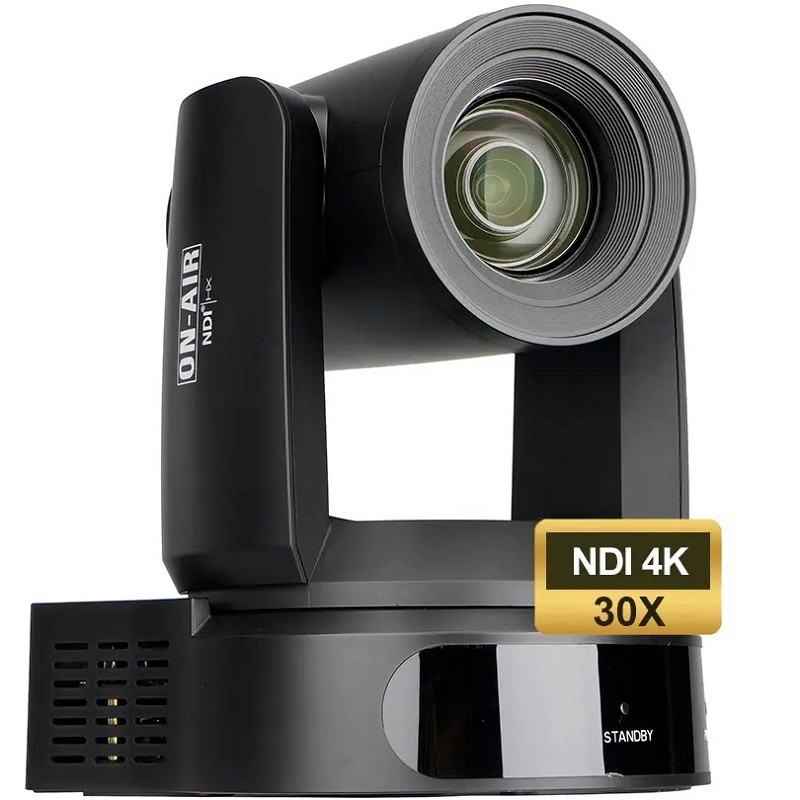 PTZ 4K NDI SONY POE 30X Camera AI Tracking Live Streaming Camera USB