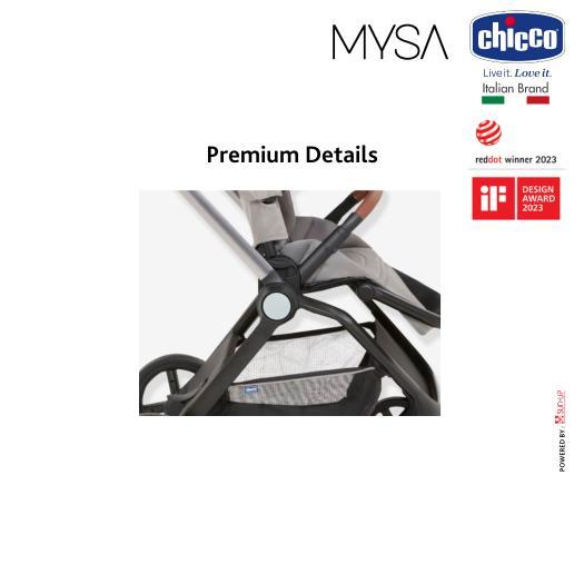 Chicco Stroller MYSA / Reversible Stroller / Kereta Bayi
