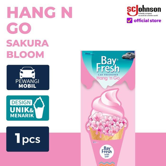 BAYFRESH HANG N GO SAKURA BLOOM - PENGHARUM MOBIL