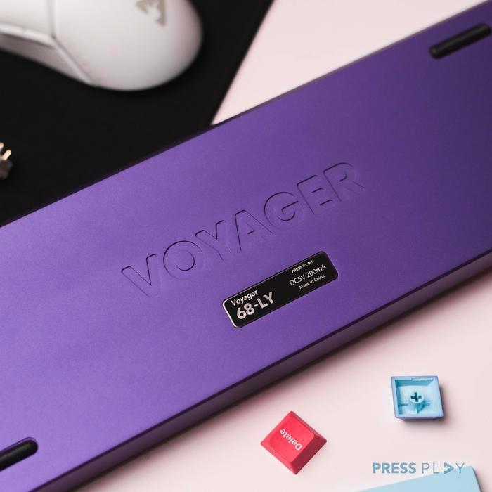 fmzp- Voyager68 Lightyear Edition Cnc Alu South Facing Mechanical Keyboard