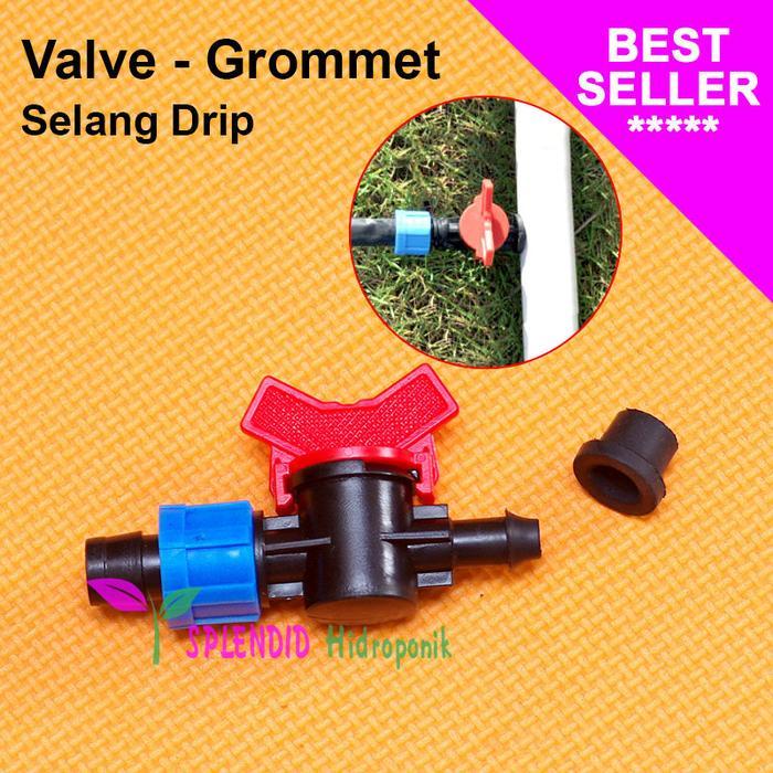 Diskon Valve Offtake + Karet Selang Drip / Tetes