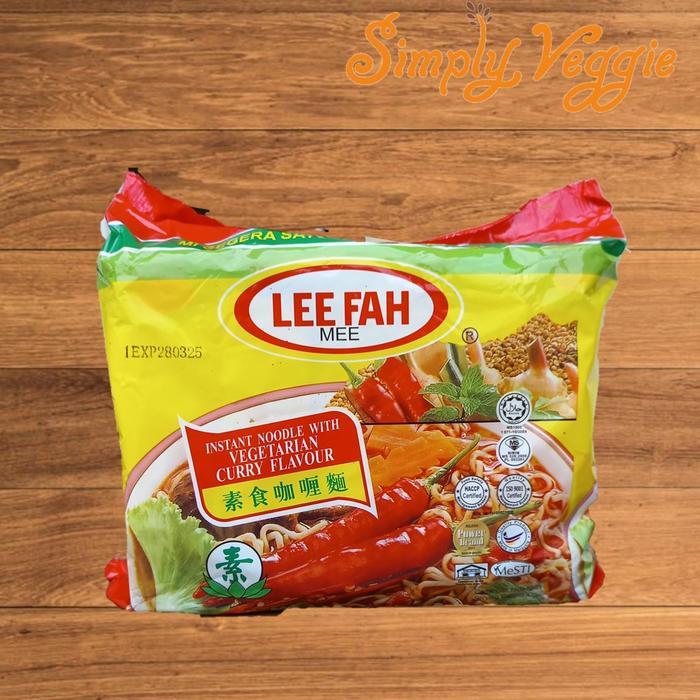 0nro- Lee Fah Soup Mie Instant Vegetarian / Mie Instant Lee Fah Rasa Sup