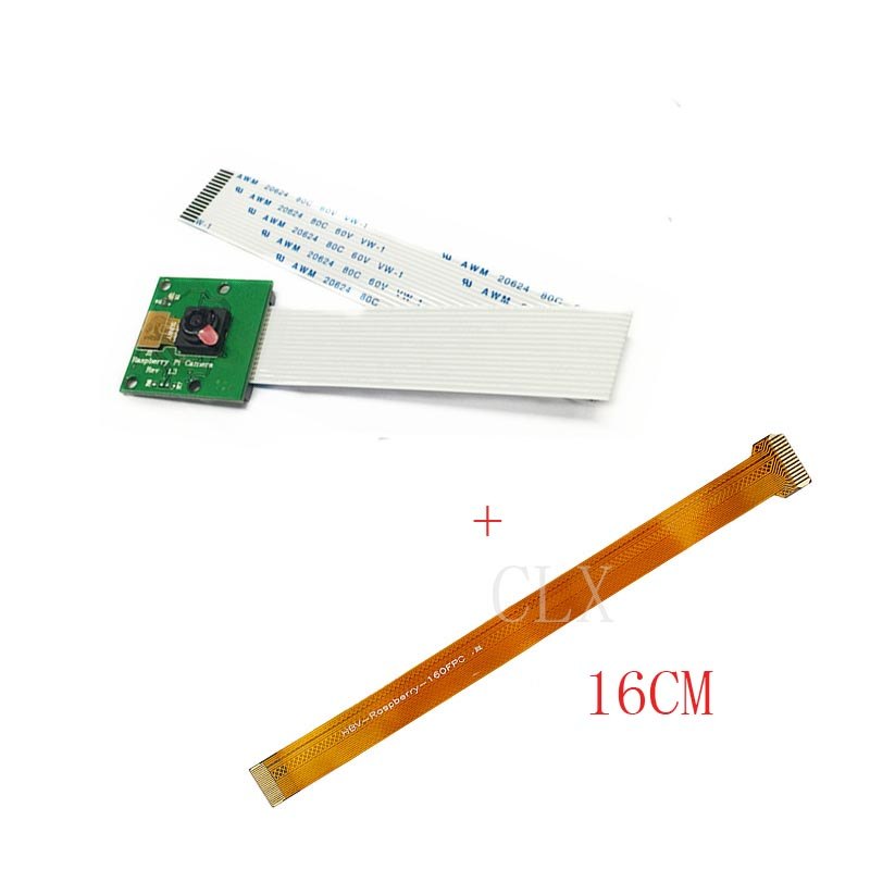 Raspberry Pi 3 El B+(B Plus) Ca 5Mp Webcam With 16Cm Ffc Cable Suitable For Raspberry Pi 3/Raspberry