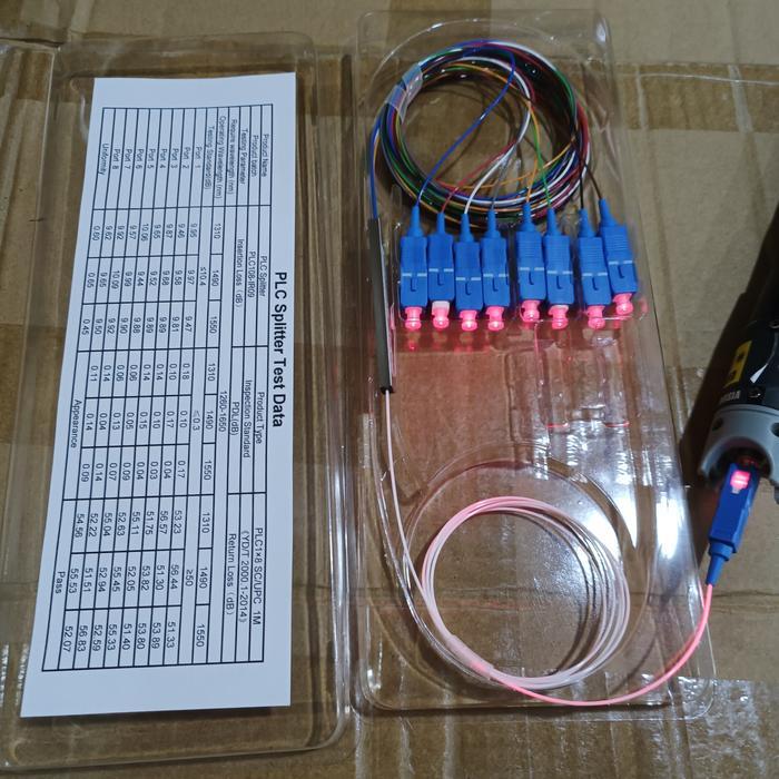 NetwoRkq- Spliter 1:8 /Fiber Optic