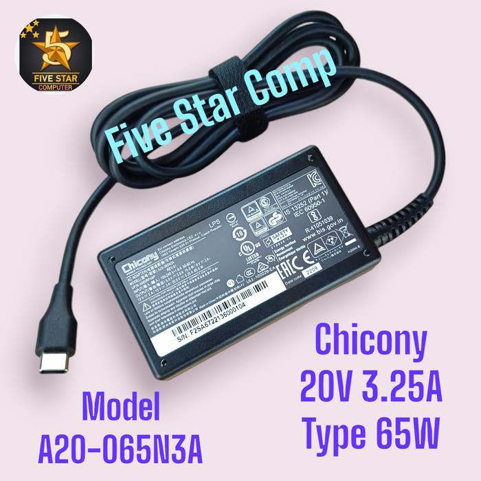 Adaptor Charger Laptop Samsung Galaxy Book 2 Business 14 Type C 65W