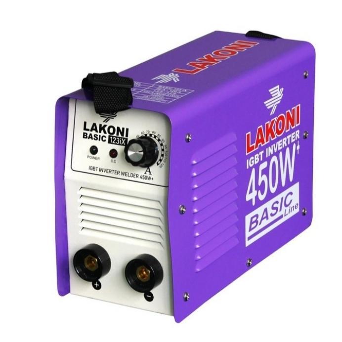 Mesin Las 450W Lakoni Basic 123ix - Trapolas inverter IGBT 450wat
