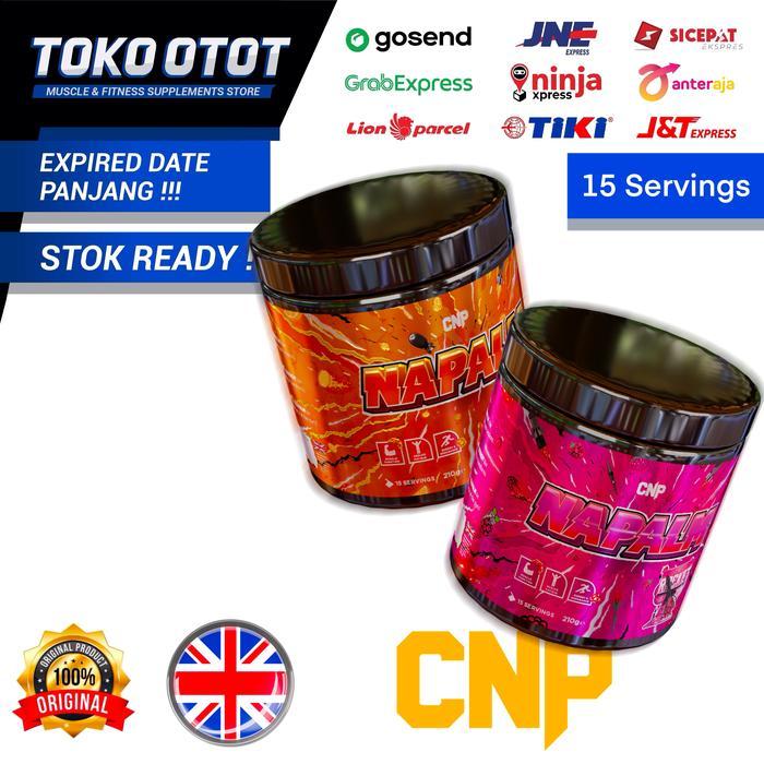 Ready Cnp Napalm Pre Workout 15 Servings 210Gr Pre Workout Suplemen Gym Suplemen Fitness Import Made
