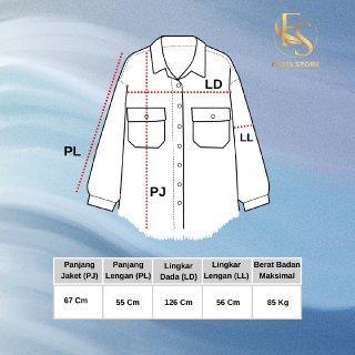 Faris Jaket Denim Kemeja Jeans Oversize Sobek Lengan Balon Wanita Terbaru