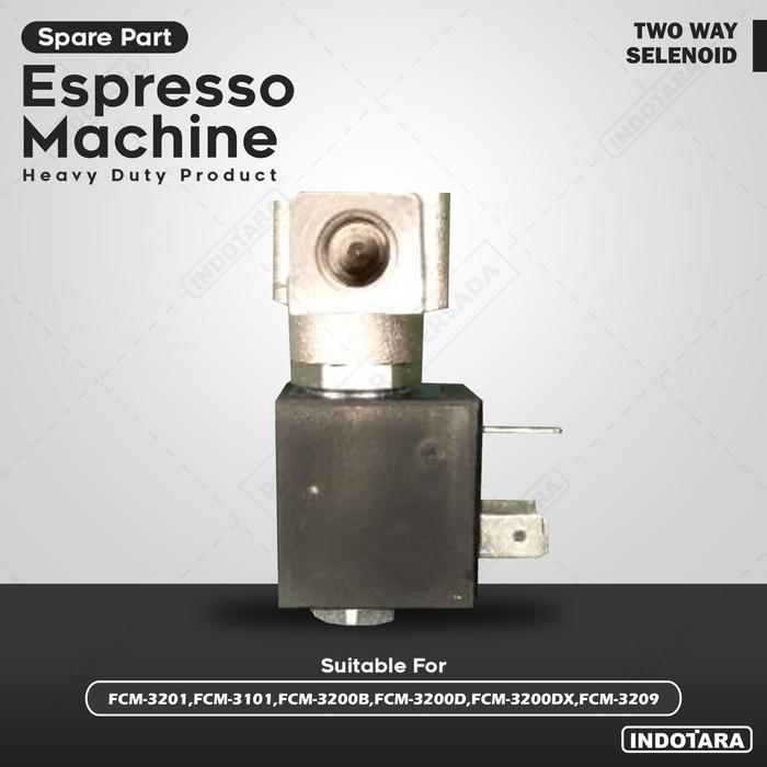 Two Way Solenoid Valve For Ferratti Ferro FCM-3201,FCM-3101,FCM-3200B,FCM-3200D,FCM-3200DX,FCM-3209
