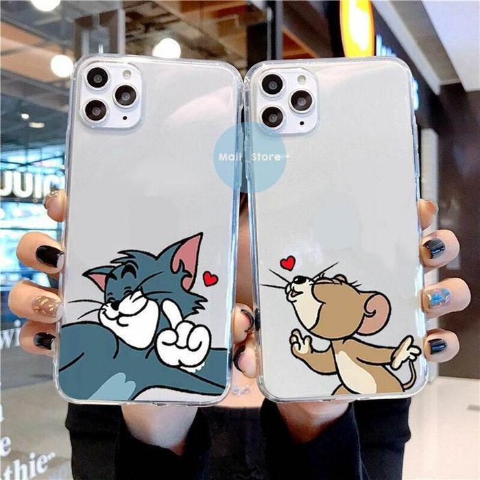 [B19] Softcase Clear Bening Transparant Kamera Protect Case Lucu Case Karakter Case Aesthetic
