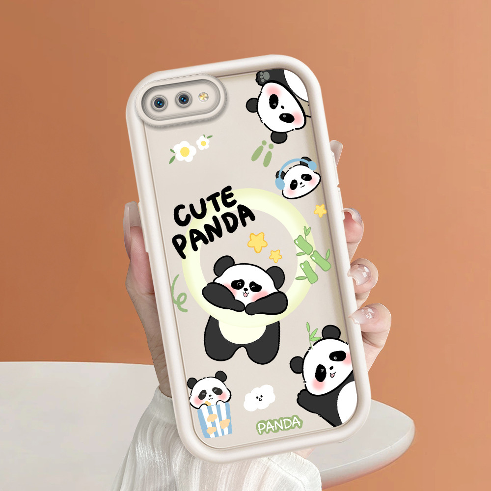 Casing Hp Untuk Realme C2 Case Kesing Protect Phone TY DLJ C8-2485 panda