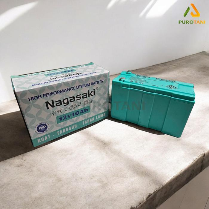 Puro Aki Lithium Nagasaki 10ah 12V 10 AH Sprayer Elektrik TERMURAHZU327
