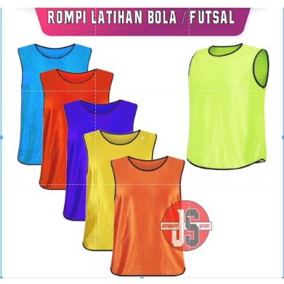 New Rompi Bola - Rompi Futsal Polos - Rompi Latihan Bola / Futsal Dewasa dan Anak