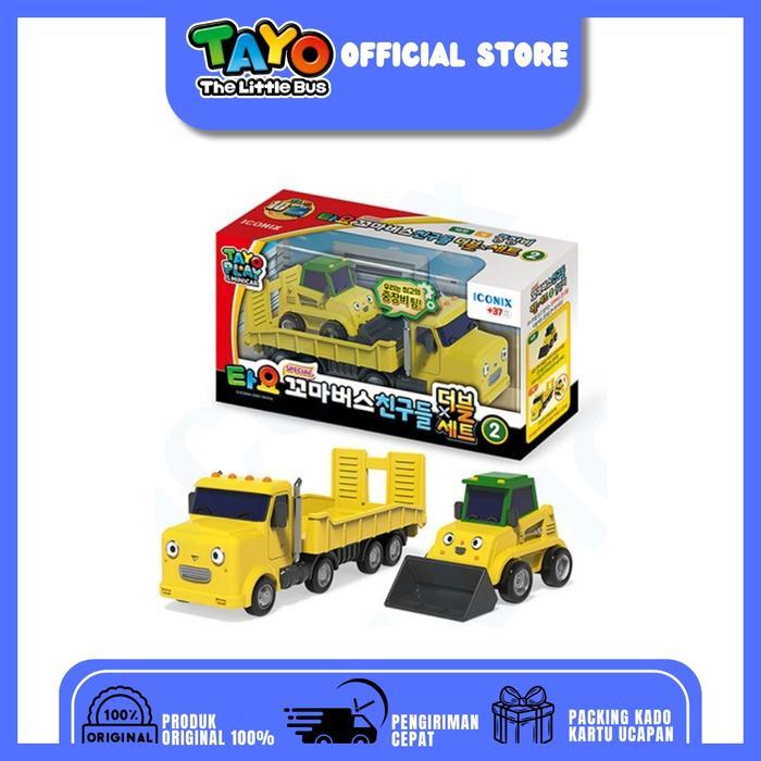 Mainan Tayo Flat Truck And Bulldozer Set TYT 121002