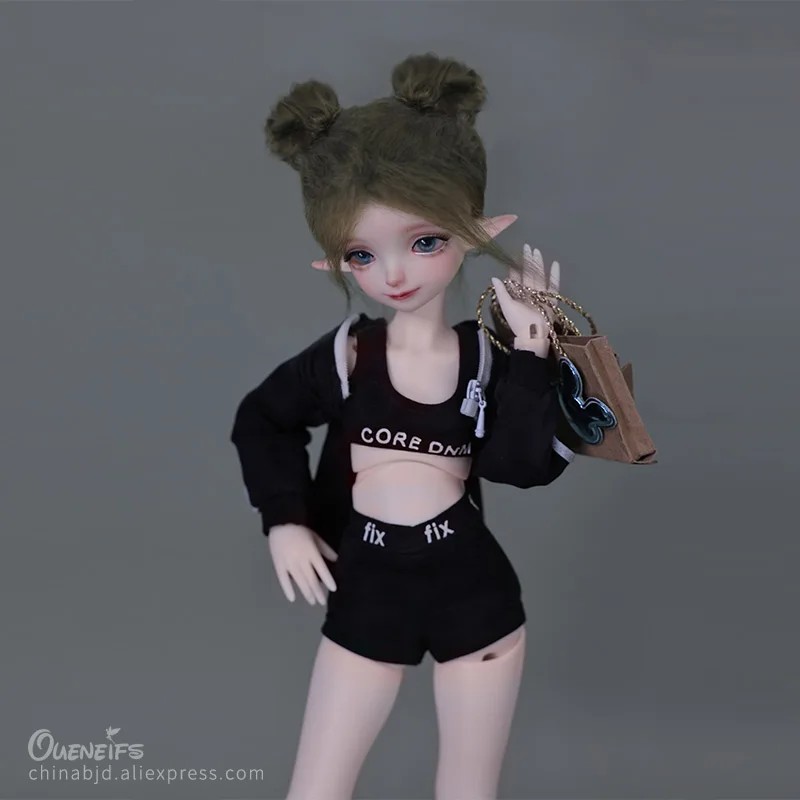 New Design BJD Doll 1/5 Wendy Xiao Xue YangYang Body Style Fashion Sport Style Elf's Ear Resin Toys 