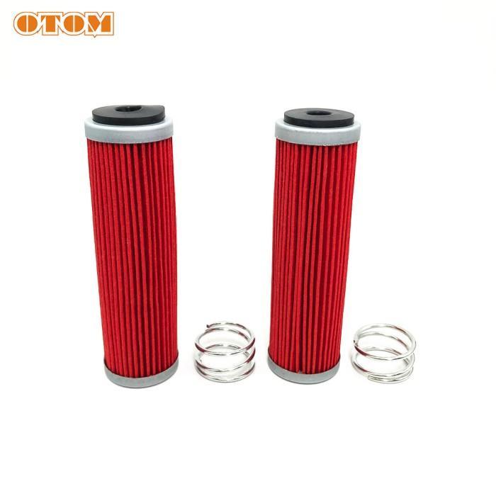 Otom Motorcycle Accessories Oil Filter Fuel Filters For Zongshen Nc250 Nc450 Engine Kayo Rx3