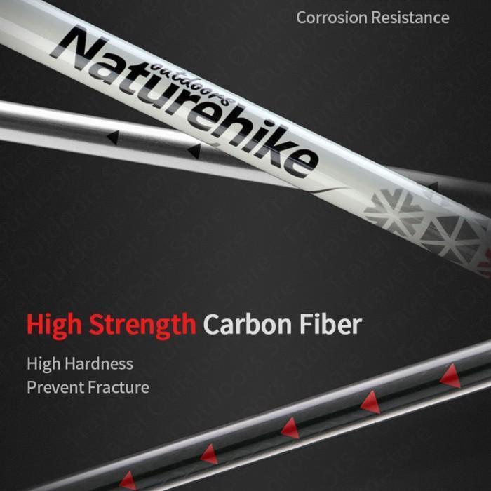 Trekking Pole Naturehike Ultralight Carbon St06 Nh17D006-D