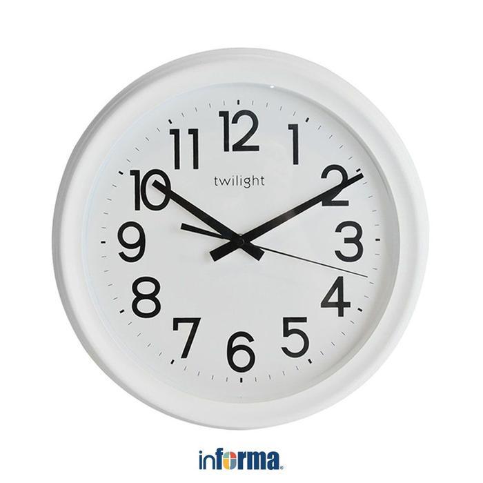 INFORMA 35 CM JAM DINDING 125WT - PUTIH