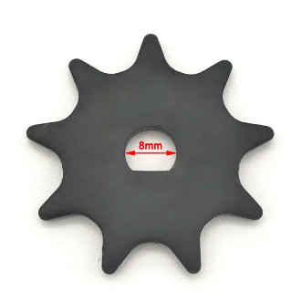 #410 9T Electric Razor Scooter Sprocket Gear E300 Chain Drive Ebike Unite Motor My1016 Pinion For