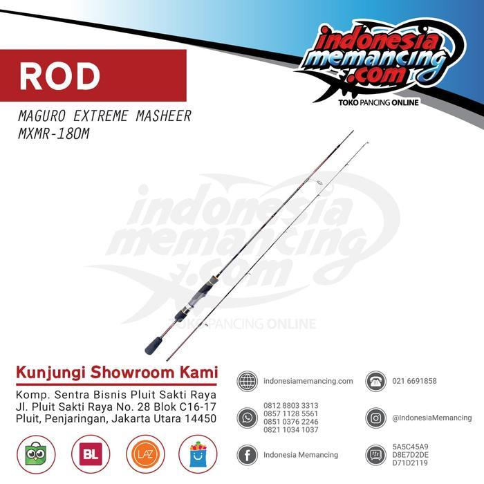 Joran Spinning Maguro Extreme Mahseer 180