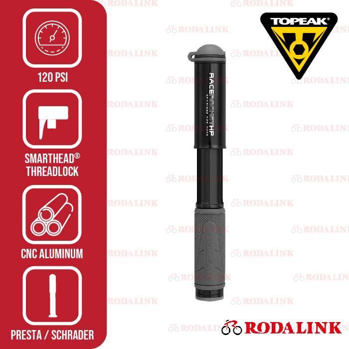 Topeak Pompa Ban Sepeda Mini Pump RaceRocket HP 160 psi