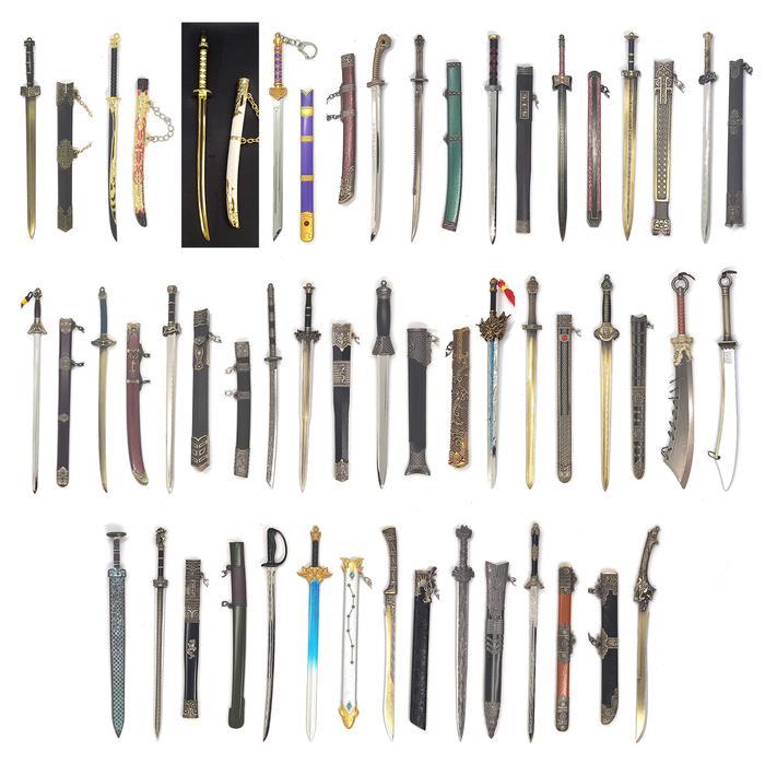 PAJANGAN 22 CM PEDANG TRADISIONAL CINA QIN SHI HUANG SWORD KODE 896