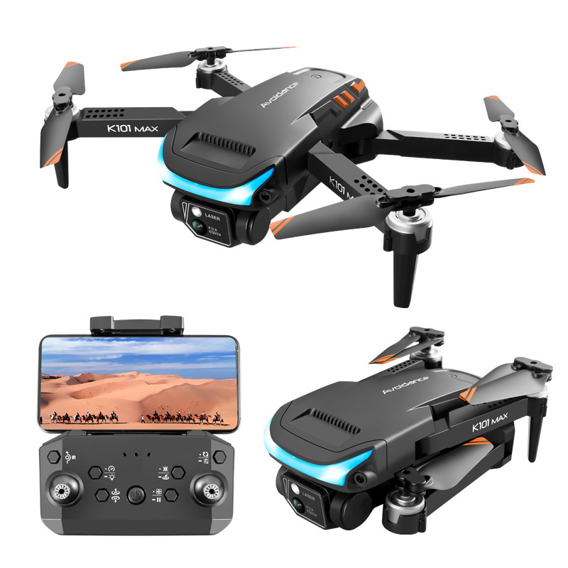 KBDFA Drone K101 Max Drones With Dual 4K HD Camera Optical Flow