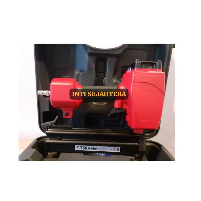 Terbatas Gun Stapler T50/Mesin Paku Tembak Angin/Staples/Air Nailler/Pneumatic Terlaris
