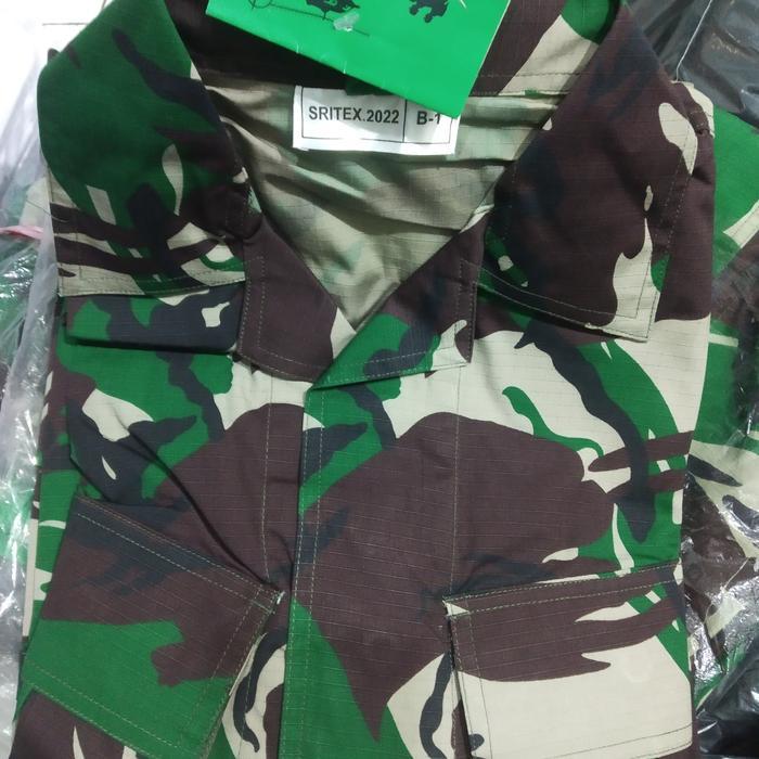 Baju Pdl Doreng Malvinas Sritex Original