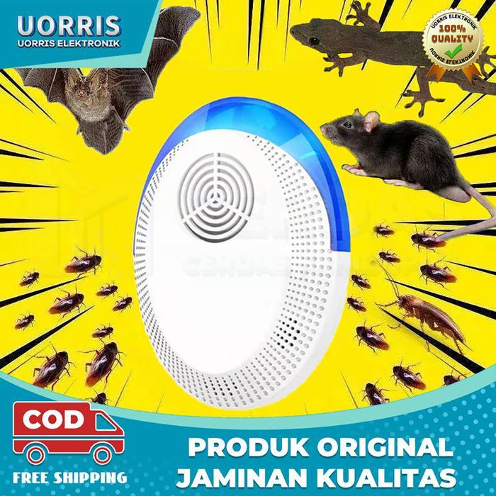 BERKUALITAS Pengusir Tikus Ultrasonic Pest Repeller Pest Reject Alat Pengusir Kecoa Nyamuk Tikus