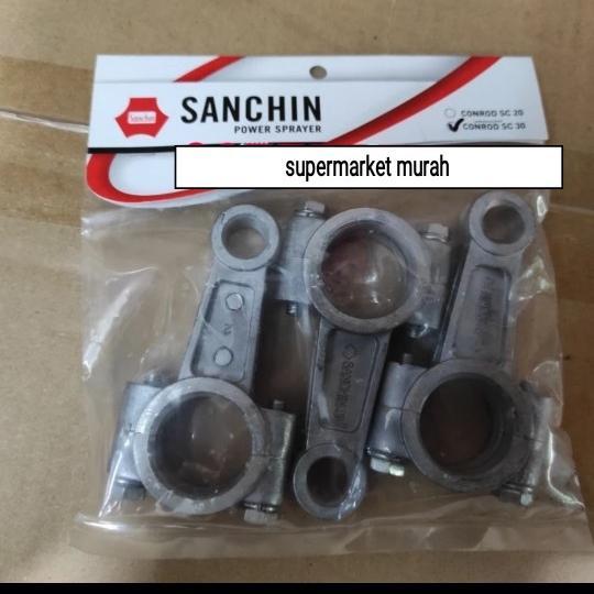 Conrod Sanchin SCN 30 Stang Piston Sanchin SCN 30 Spare Part Sanchin