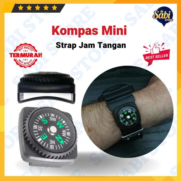 Kompas Mini untuk Strap Jam Tangan