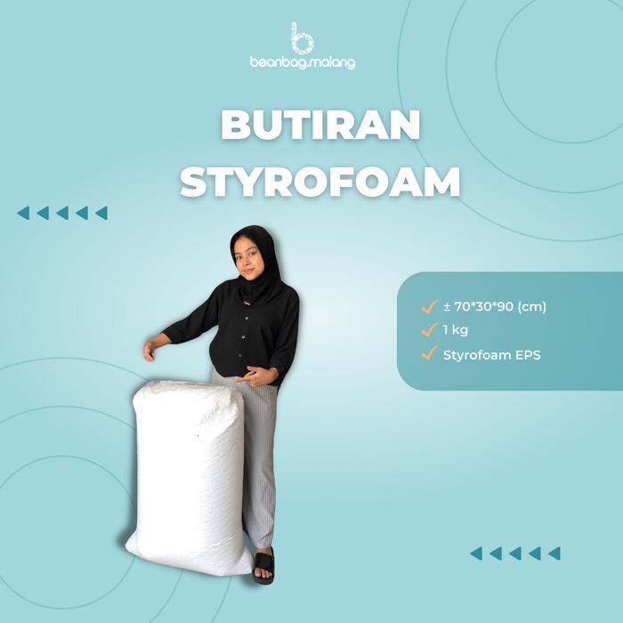 Diskon Butiran Styrofoam (Isi Bean bag) 1 KG - beanbag malang