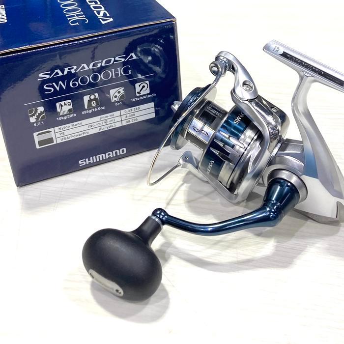 Reel Shimano Saragosa 2020 SW5000XG SW6000HG SW8000HG