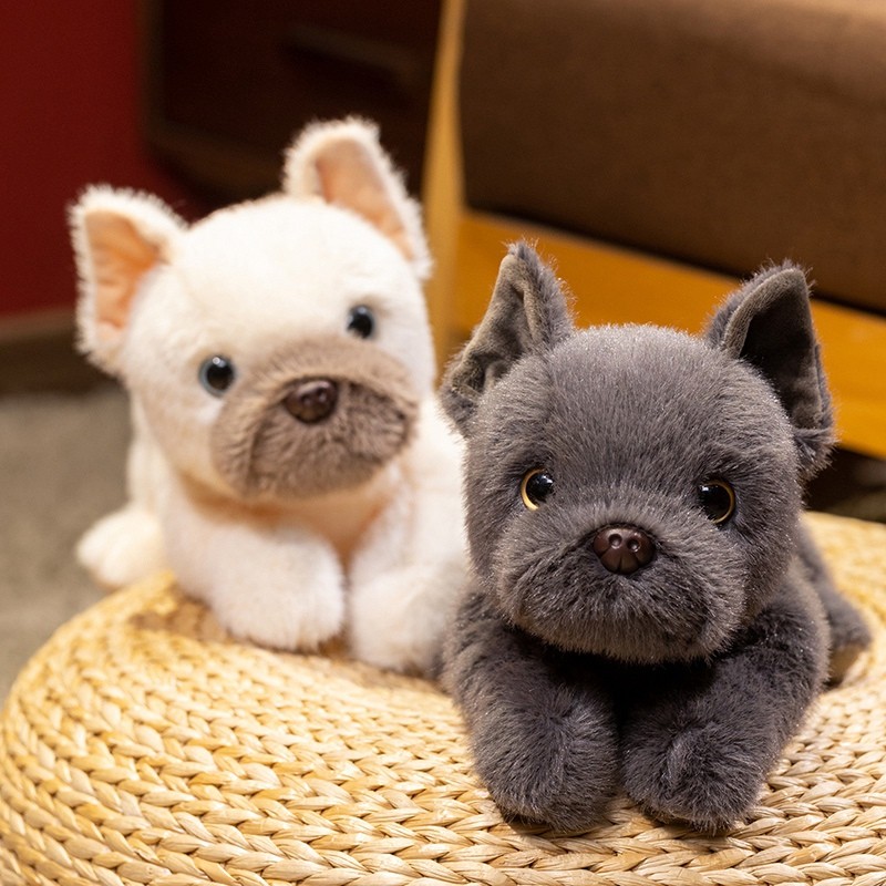 Cute Bulldog Plush Toy Stuffed Plush Toys Soft Dog Fill Dog Plush Toys Gifts for Pet Enthusiasts