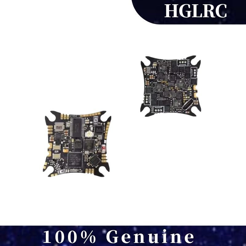 Hglrc New Specter 15A Aio Mpu6000 F411 Flight Controller Bluejay 15A 4In1 Esc Uarts Elrs 2.4G Rx