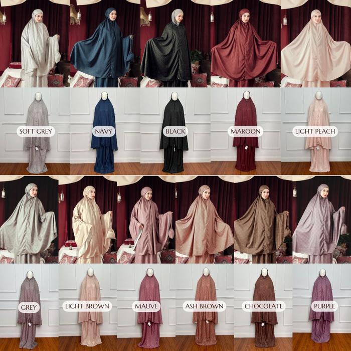 SIAPKIRIM Seradia Monogram 2 Prayer Set Travel Size 2in1 READY STOCK